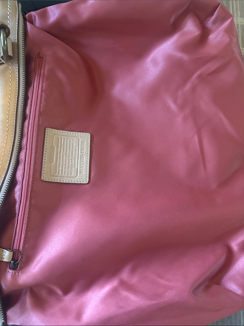 Coach Poppy Whipstitch Tote - Picture 15 of 16